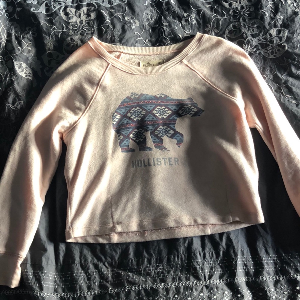 Hollister crop top sweater
